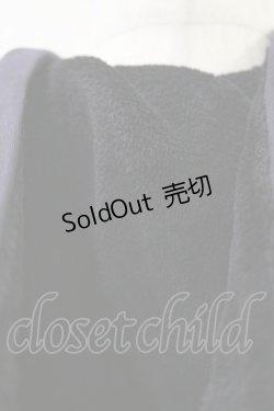 画像3: NieR Clothing / 防寒裏起毛パーカー  黒×紫 H-25-04-25-038-PU-TO-KB-ZH