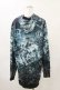 画像2: NieR Clothing / 総柄ZIPパーカー  青系 H-25-04-25-040-PU-TO-KB-ZH (2)