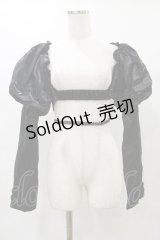 Melt the lady / クロップドジャケット Free ブラック H-25-04-26-052-PU-JA-NS-ZH