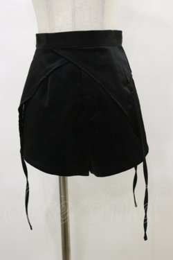 画像1: Melt the lady / ショートパンツ S ブラック H-25-04-26-060-PU-PA-NS-ZH
