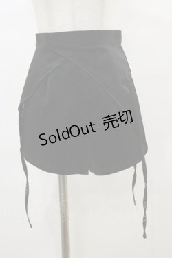 画像1: Melt the lady / ショートパンツ S ブラック H-25-04-26-060-PU-PA-NS-ZH