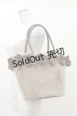 m petit by misako / NINA'Sコラボ リボンファーバッグ  ブラウン H-25-04-26-009-LO-BG-NS-ZH