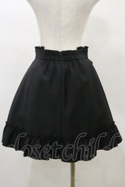 画像2: Ank Rouge / パールフラップスカート M ブラック H-25-04-26-065-CA-SK-NS-ZH