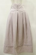 axes femme / ベルト付風スカート L ピンク H-25-04-26-068-AX-SK-NS-ZH
