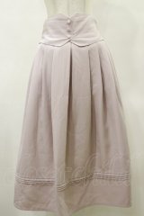 axes femme / ベルト付風スカート L ピンク H-25-04-26-068-AX-SK-NS-ZH