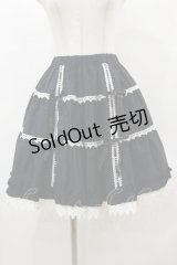 MAM MAXICIMAM / トーションレーススカート Free ブラック H-25-04-26-071-LO-SK-NS-ZH