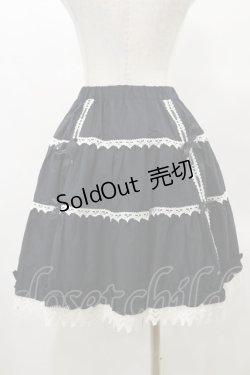 画像2: MAM MAXICIMAM / トーションレーススカート Free ブラック H-25-04-26-071-LO-SK-NS-ZH