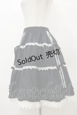 画像3: MAM MAXICIMAM / トーションレーススカート Free ブラック H-25-04-26-071-LO-SK-NS-ZH