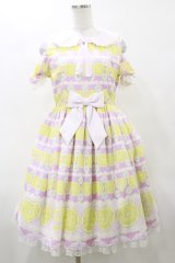 Angelic Pretty / Lemonade Floatワンピース Free ピンク H-25-04-26-075-AP-OP-NS-ZH
