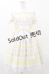 Angelic Pretty / Lemonade Floatワンピース Free ピンク H-25-04-26-075-AP-OP-NS-ZH