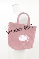 m petit by misako / NINA’Sコラボ プリントトートバッグ  レッド H-25-04-26-015-LO-BG-NS-ZH