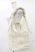m petit by misako / NINA'Sコラボベロアリボン2wayバッグ  オフ H-25-04-26-016-LO-BG-NS-ZH