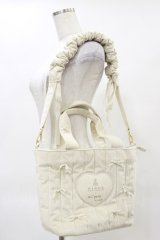 m petit by misako / NINA'Sコラボベロアリボン2wayバッグ  オフ H-25-04-26-016-LO-BG-NS-ZH