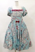 Dark Star Island（海外ロリータブランド） / Antique Tea Partyワンピース S ブルー H-25-04-26-018-LO-OP-NS-ZH