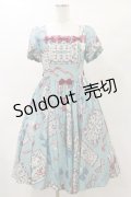 Dark Star Island（海外ロリータブランド） / Antique Tea Partyワンピース S ブルー H-25-04-26-018-LO-OP-NS-ZH