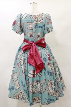 画像2: Dark Star Island（海外ロリータブランド） / Antique Tea Partyワンピース S ブルー H-25-04-26-018-LO-OP-NS-ZH