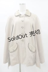 axes femme / パイピングケープコート M ベージュ H-25-04-26-020-AX-CO-NS-ZH