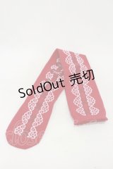 Angelic Pretty / Trio Ribbonオーバーニーソックス  レッド H-25-04-26-002-AP-ZA-NS-ZH