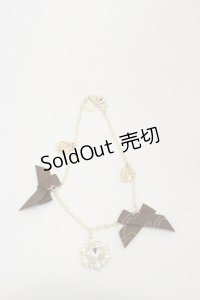 m petit by misako / NINA'Sコラボ AM*NIPLビジューBG  ブラウン H-25-04-26-004-LO-ZA-NS-ZH