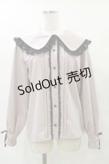 Rojita / ブローチ付きバックレースアップブラウス Free ピンク H-25-04-26-028-LO-BL-NS-ZH