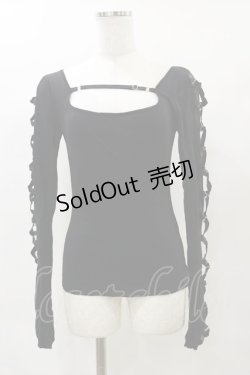 画像1: Melt the lady / スピンドルトップス Free ブラック H-25-04-26-030-PU-TO-NS-ZH