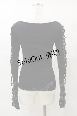 画像2: Melt the lady / スピンドルトップス Free ブラック H-25-04-26-030-PU-TO-NS-ZH