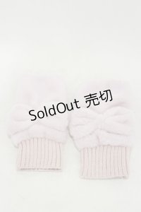 m petit by misako / ハンドウォーマー  ピンク H-25-04-26-005-LO-AC-NS-ZT273