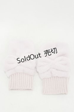 画像1: m petit by misako / ハンドウォーマー  ピンク H-25-04-26-005-LO-AC-NS-ZT273