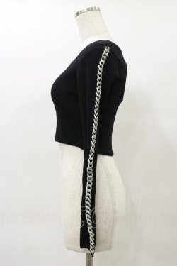 画像3: Melt the lady / チェーン付きトップス Free ブラック H-25-04-26-031-PU-TO-NS-ZH