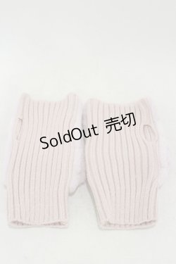 画像2: m petit by misako / ハンドウォーマー  ピンク H-25-04-26-005-LO-AC-NS-ZT273