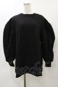 Melt the lady / ロゴ刺繍トレーナー Free ブラック H-25-04-26-036-PU-TO-NS-ZH