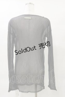 画像2: Melt the lady / ロゴプレートシアートップス Free ブラック H-25-04-26-041-PU-TO-NS-ZH