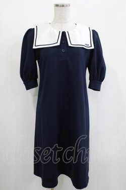 画像1: MILK / Marineワンピース  ネイビー H-25-04-27-035-ML-OP-KB-ZH