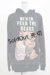MILKBOY / NEVER FEED BEAR HOODY  黒 H-25-04-27-044-MB-TO-KB-ZH