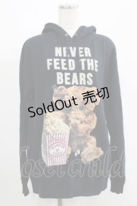 MILKBOY / NEVER FEED BEAR HOODY  黒 H-25-04-27-044-MB-TO-KB-ZH