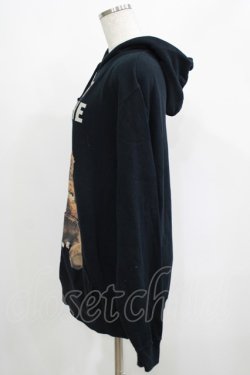 画像2: MILKBOY / NEVER FEED BEAR HOODY  黒 H-25-04-27-044-MB-TO-KB-ZH