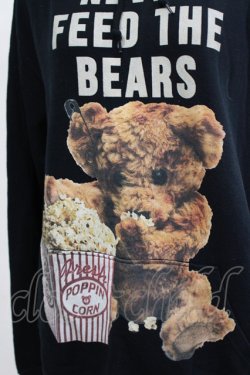 画像4: MILKBOY / NEVER FEED BEAR HOODY  黒 H-25-04-27-044-MB-TO-KB-ZH