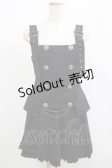 PUTUMAYO / ピンストライプセットアップ  黒 H-25-04-27-048-PT-OP-KB-ZH