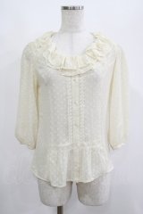 Emily Temple cute / ドビードットブラウス  アイボリー H-25-04-27-053-ET-BL-KB-ZH
