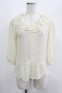 Emily Temple cute / ドビードットブラウス  アイボリー H-25-04-27-053-ET-BL-KB-ZH