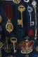 画像4: Jane Marple / Coronation Ceremonyのスクエアドレス  ネイビー H-25-04-27-005-JM-OP-KB-ZH (4)