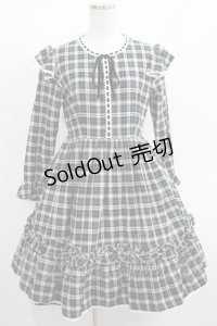 MILK / B.B.dress  グリーンチェック H-25-04-27-006-ML-OP-KB-ZH