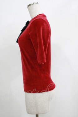 画像2: MR corset / レースジャボ風トップス  赤 H-25-04-27-066-PU-TO-KB-ZH