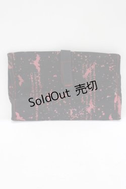 画像1: h.NAOTO / トラベルポーチ  黒×赤 H-25-04-27-072-HN-ZA-KB-ZH