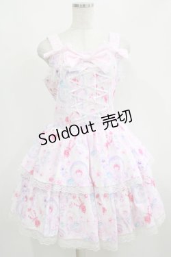画像1: ACDC RAG / SWEET MAGICALユニコーンワンピース  ピンク H-25-04-27-010-PU-OP-KB-ZH