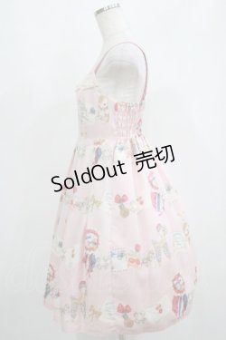 画像2: Emily Temple cute / フェイバリットノースリーブワンピース  ピンク H-25-04-27-012-ET-OP-KB-ZH