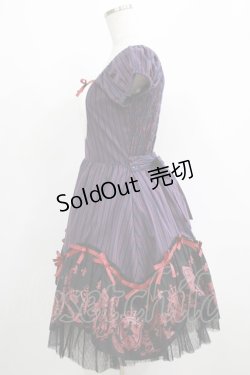 画像2: PUTUMAYO / パレード紋章フリルワンピース  ネイビー H-25-04-27-013-PT-OP-KB-ZH