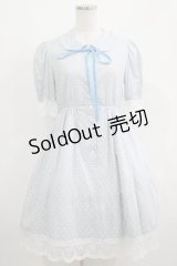 MILK / ジャルダンdress  ベビーサックス×オフ H-25-04-27-022-ML-OP-KB-ZH