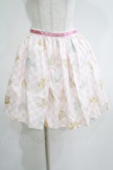 MILK / Milk Bunnyスカート  ピーチ H-25-04-27-025-ML-SK-KB-ZH