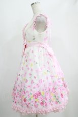 画像2: Angelic Pretty / Powder Roseフリルジャンパースカート Free シロ H-25-04-28-003-AP-OP-NS-ZH (2)